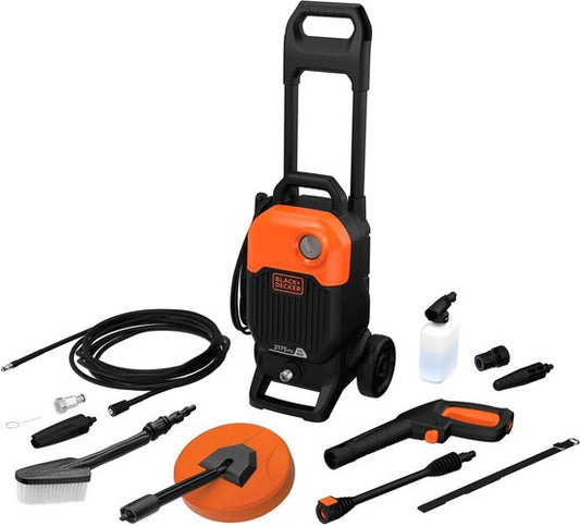 Nettoyeur haute pression B&D avec poignée réglable, 1 700 watts - 125 bars - BEPW2000KIT - Livré avec un nettoyeur de terrasse - 150 bars