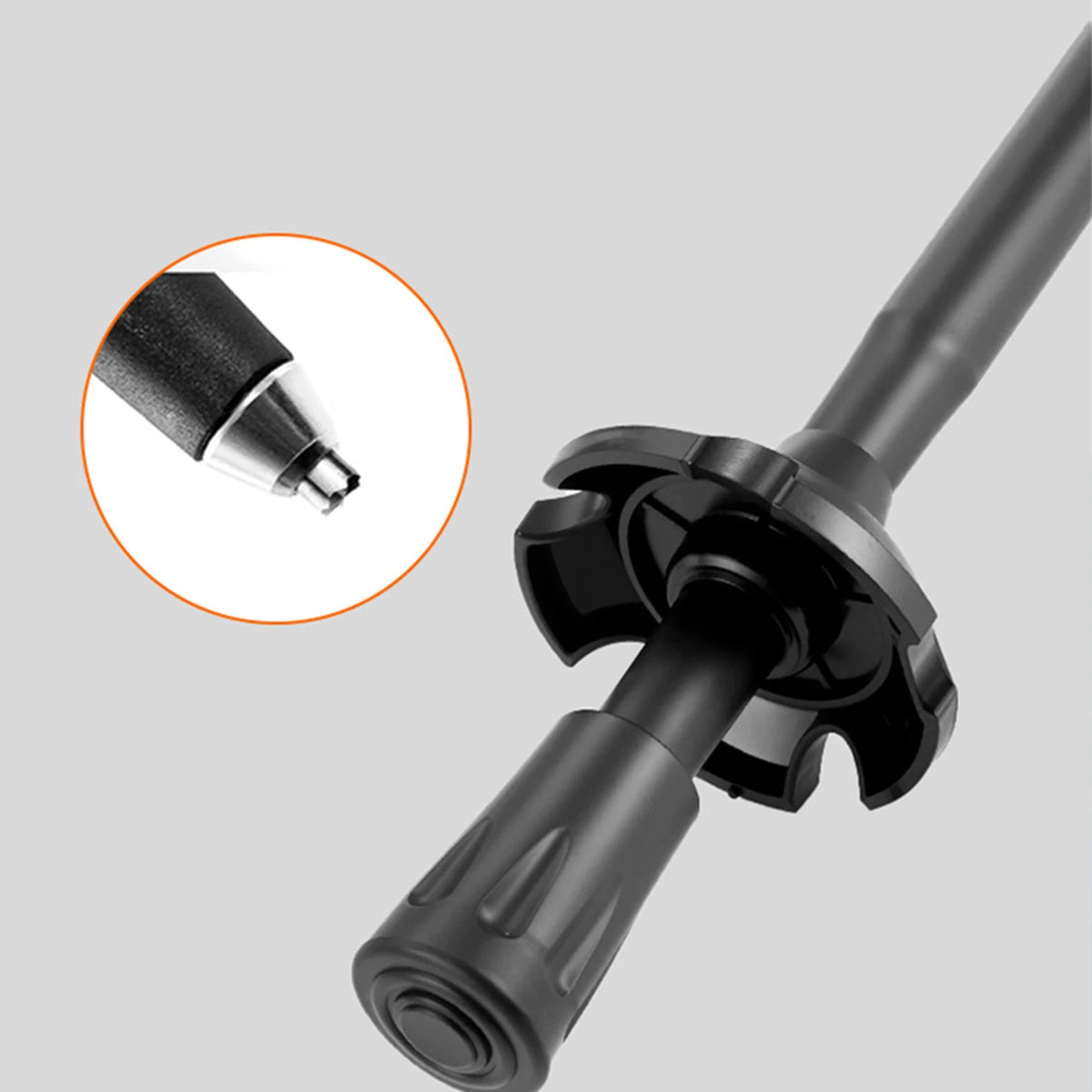 Bâtons de randonnée légers SUCOJIA en aluminium 7075 - Pliables - Poignée antidérapante - Pour la randonnée et les voyages