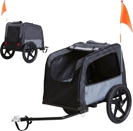 Remorque à vélo pour chien Outbee - Remorque à vélo pour chien - Remorque à vélo pliable pour chien - Chariot pour chien - Poussette pour chien