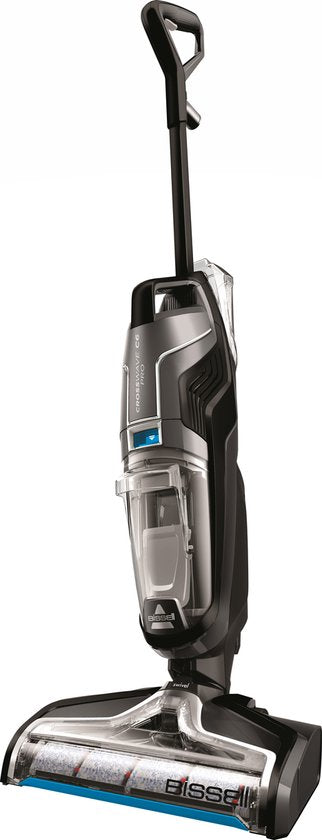 BISSELL CrossWave C6 Cordless Pro Floor Cleaner - 3 in 1 Vacuum, Mop & Dry - Aspirateur sans sac en acier - pour carrelage, sols en bois et moquette - 3570N