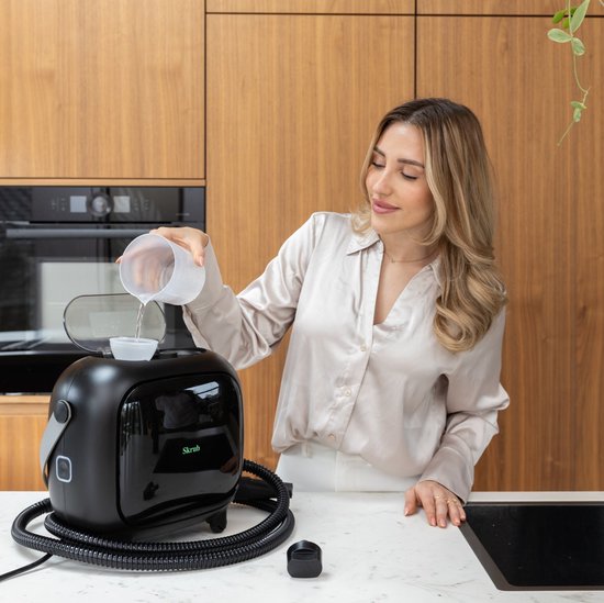 Défroisseur à main - Skrub - 45 minutes de vapeur - 20 accessoires - 1500w - noir