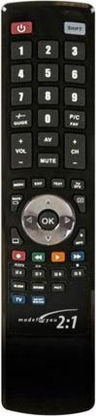 Télécommande universelle - Jolly Line - Nimo - programmable - 2 en 1 - noir