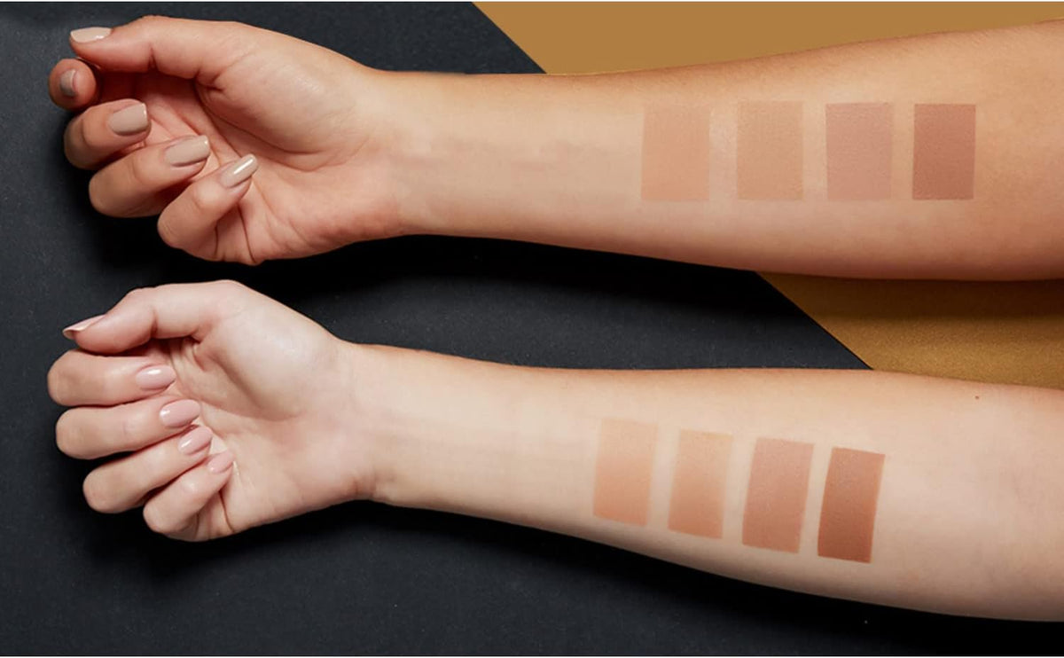Poudre bronzante Maybelline City Bronzer - 200 Medium Cool - 8 g - Finition mate à base de beurre de cacao - 7,4 x 7,4 x 1,3 cm