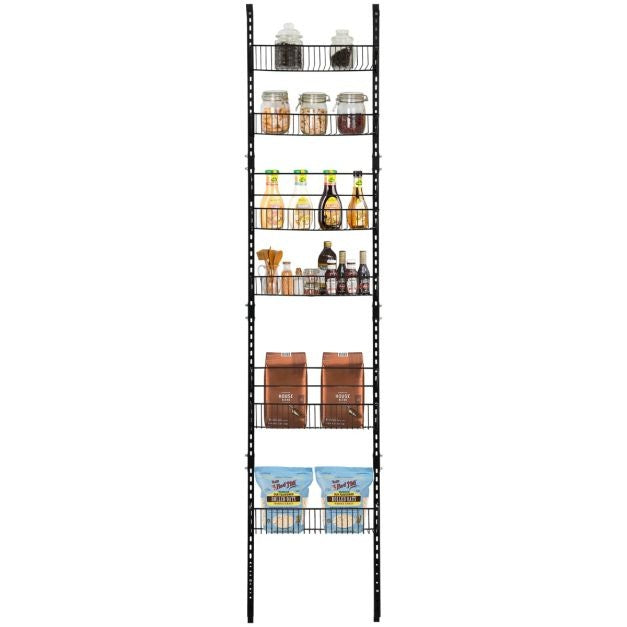 Coast Storage Rack - 6 couches - 43 x 13 x 196,5 cm - Noir - Fer
