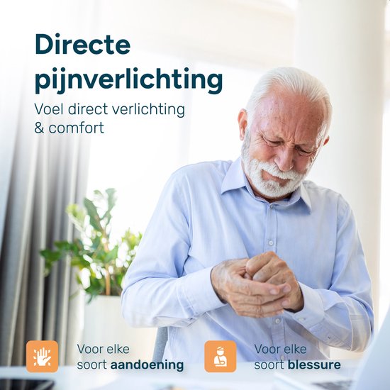 Attelle de doigt - Convient à tous les doigts - Bleu - Doigt du milieu - Taille unique - Attelle