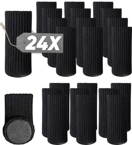 VAIVE Protège-jambes de chaise - Protecteur de sol - Chaussettes pour jambes de chaise - Capuchons pour jambes de chaise - Protecteurs pour jambes de chaise - Chaussettes de chaise