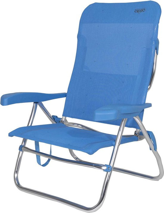 Crespo - Chaise de plage - AL/223 - Bleu
