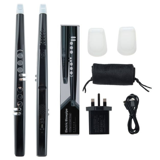 Coast Electronic Wind Instrument Black 44.5 cm - Instrument MIDI portable avec 13 sons et 3 octaves