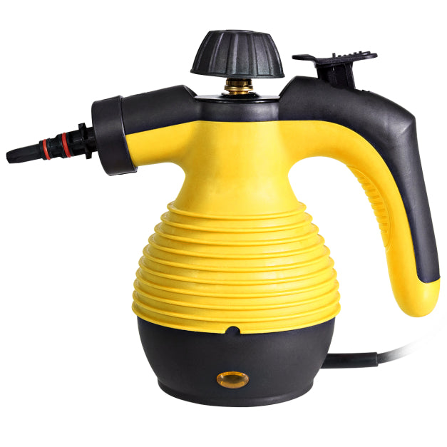 Coast Steam Cleaner - 1050W - 9 accessoires inclus - 27 x 13,5 x 21 cm - Jaune