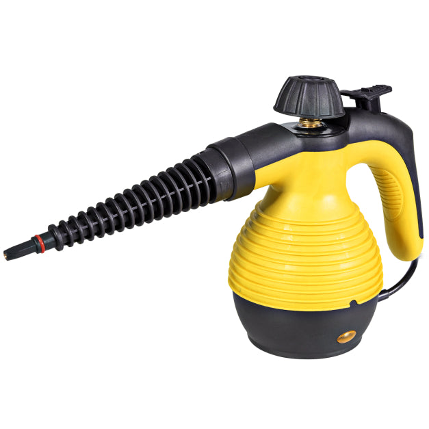Coast Steam Cleaner - 1050W - 9 accessoires inclus - 27 x 13,5 x 21 cm - Jaune