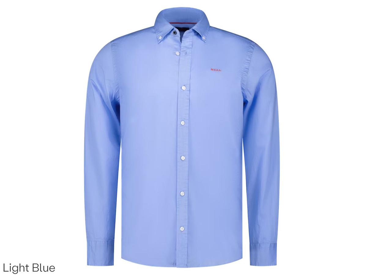 Chemise stretch Nza pour homme - Bleu clair - taille XXL