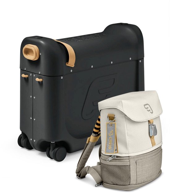 JetKids™ by Stokke® Kit de voyage Fly Me To The Moon - Noir/Blanc