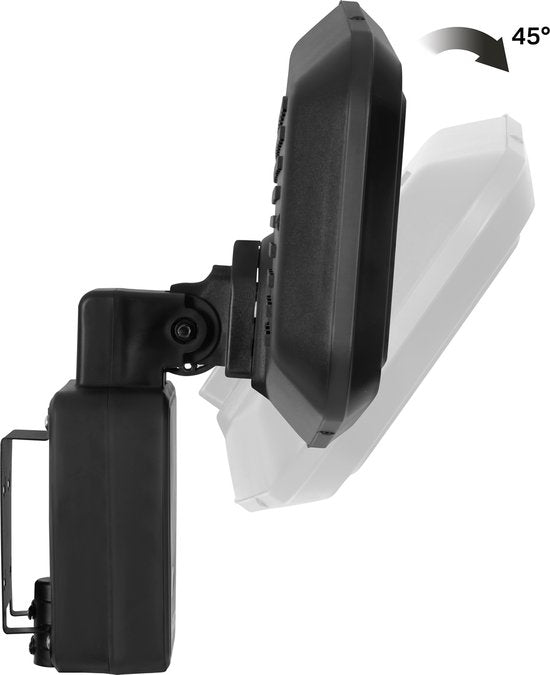 VONROC Chauffage de terrasse atmosphérique - Amiata 2200W - Lampe infrarouge puissante - 3 niveaux de chaleur - Pour montage mural