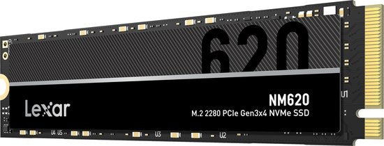 Lexar NM620 - SSD interne - PCIe Gen3x4 - NVMe M.2 2280 - 512 Go