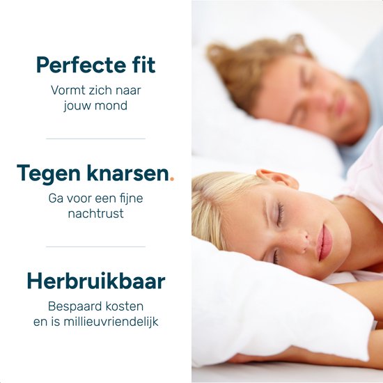 Orthèse de nuit - Mors pour dents droites - Mors pour adultes - Mors - Meulage des dents