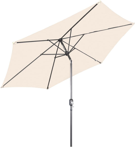 Angel Living Parasol - Ø300 cm - Inclinable - Crème