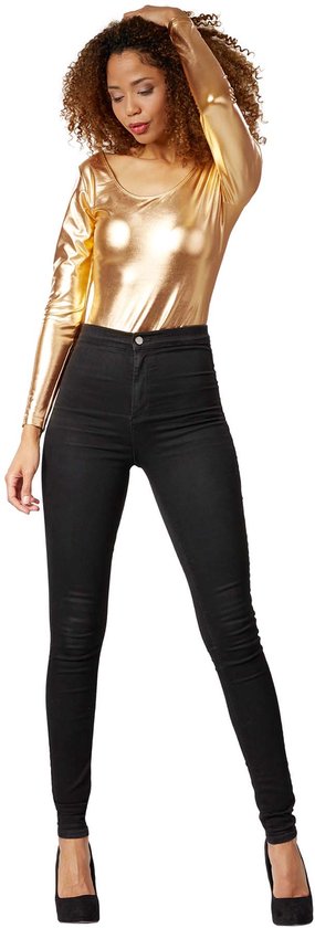 Dressforfun Metallic body gold XXL - déguisement costume halloween déguisement partywear carnaval déguisement partywear - 303561