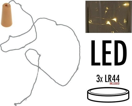 Bouchon avec 8 lumières LED