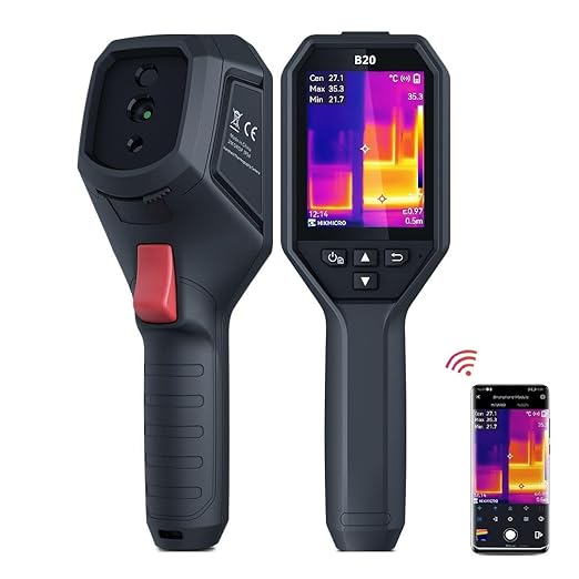Caméra thermique Hikmicro B20 - 256 x 192 - 25 Hz - Wi-Fi