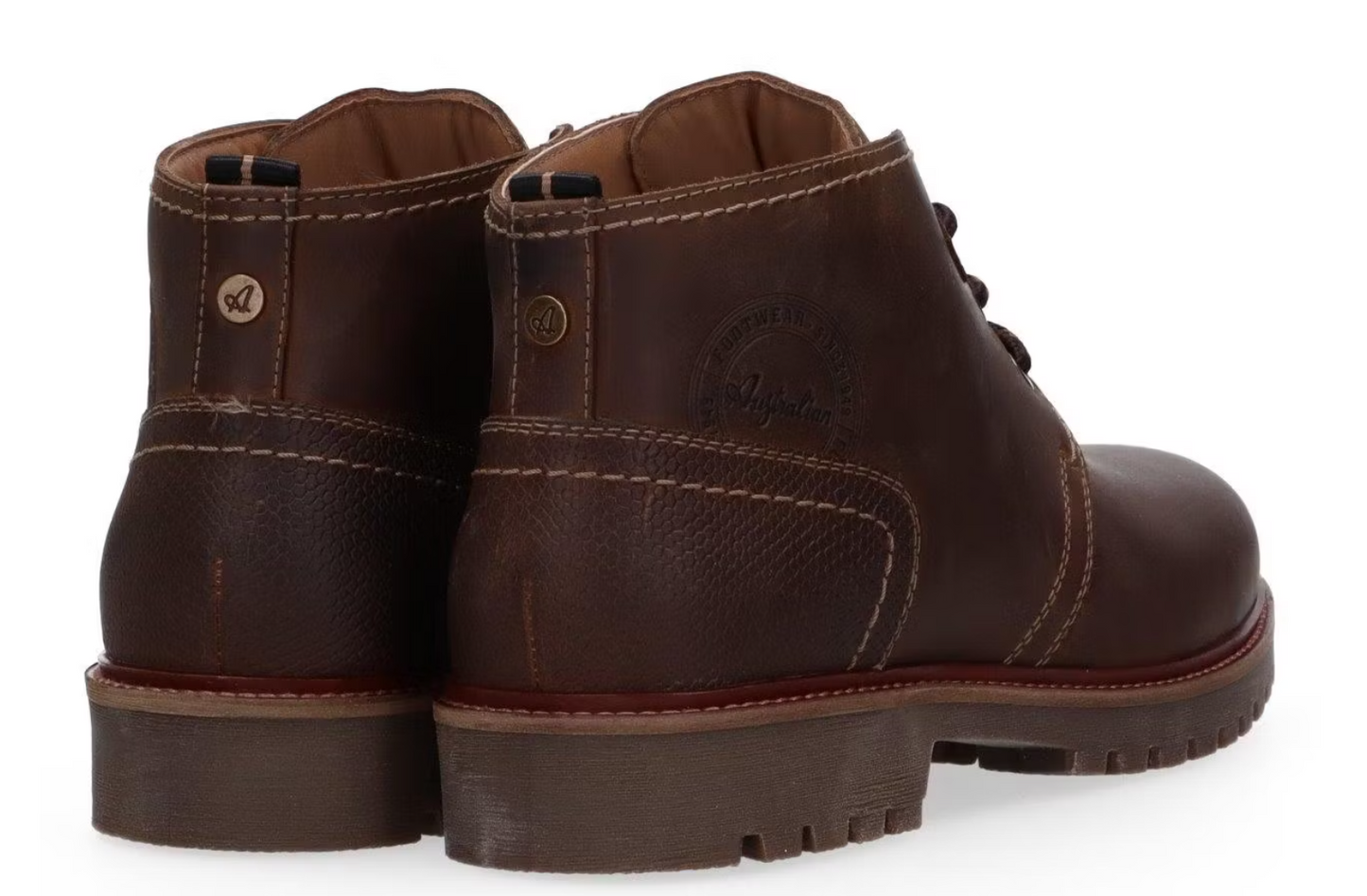 Bottes Sydney d'Australian Footwear - Cuir marron foncé - Pointure 42