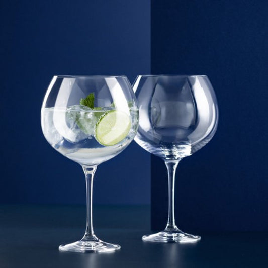 Lot de 2 verres à gin tonic – 790 ml – Design élégant avec pied effilé – Verres Copa de Balon de luxe
