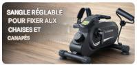 HELDENWERK - Pro Pedal Trainer & Chair Bike - Black Steel - TÜV/GS Tested & Extra Quiet - With Attachment Strap & Fitness Straps - For Seniors & Rehabilitation - Comparison Winner