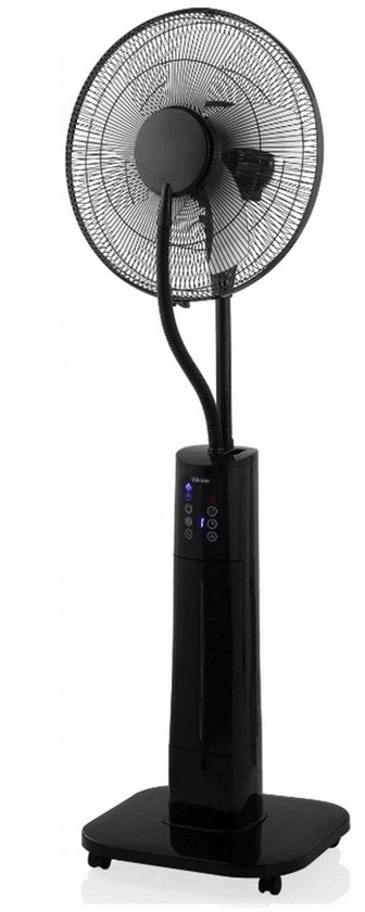 Ventilateur antibrouillard 40 cm - Avec fonction ionisateur et minuterie - 3 vitesses - Oscillant - Tristar VE-5884 - Noir
