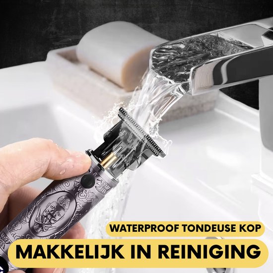 Tondeuse à cheveux professionnelle en T sans fil - Sansbeauté® Buddha Trimmer - Tondeuse à barbe - Tondeuse à cheveux pour hommes - Cheveux - Tondeuse à cheveux - Machine à cheveux pour coiffeurs - Tondeuses à cheveux - Barber Hair Clipper - Hairdresser's