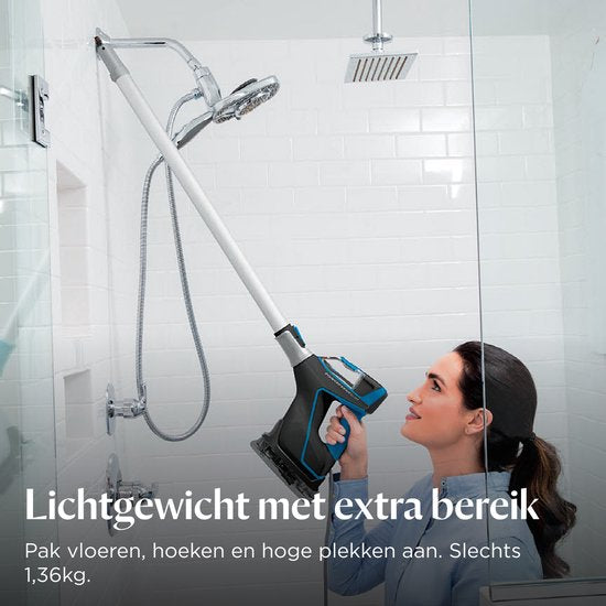 Nettoyeur vapeur BISSELL PowerFresh Slim Steam 1500 W - Balai vapeur 3 en 1 - Nettoyeur vapeur multifonctionnel pour salle de bains, cuisine, etc. - Serpillière pour sols durs et en bois - Léger (1,9 kg) - 4 accessoires inclus - 2234N