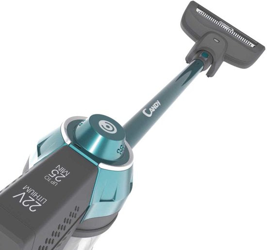 Candy ALL SURFACES 10 CAS10GC 011 Aspirateur sans sac à batterie, pour poussière et textiles, sans sac, 0,7 l, Titanium