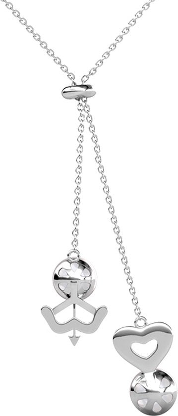 Collier Elegance avec pendentif - Yolora - Argent