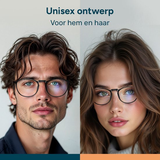 Alyze Blue Light Glasses - Écran d'ordinateur - Sans ordonnance avec filtre - Lunettes anti-lumière bleue
