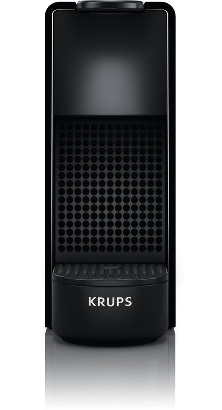 Krups Nespresso Essenza Mini XN1118 - Machine à café à dosettes - Noire - Avec mousseur à lait - Compacte - Pour dosettes Nespresso