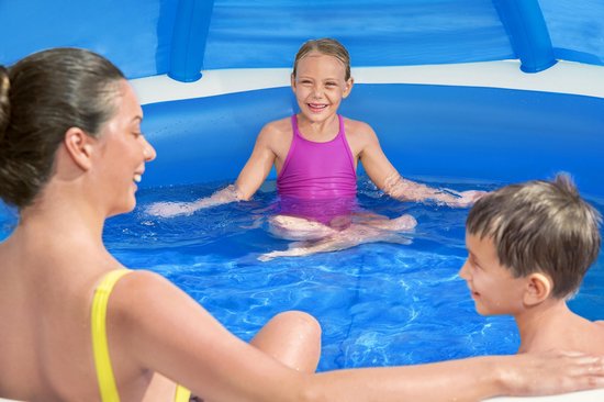 Bestway - Piscine - avec - auvent - Journées d'été - 241 x 140 - cm