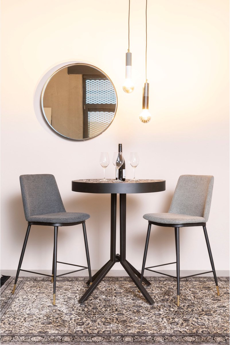 Feliz Lifestyle Yuna Lampe suspendue noire - Longueur du cordon 1,40 m - 230 V - 13 W - 12x12x160,50cm