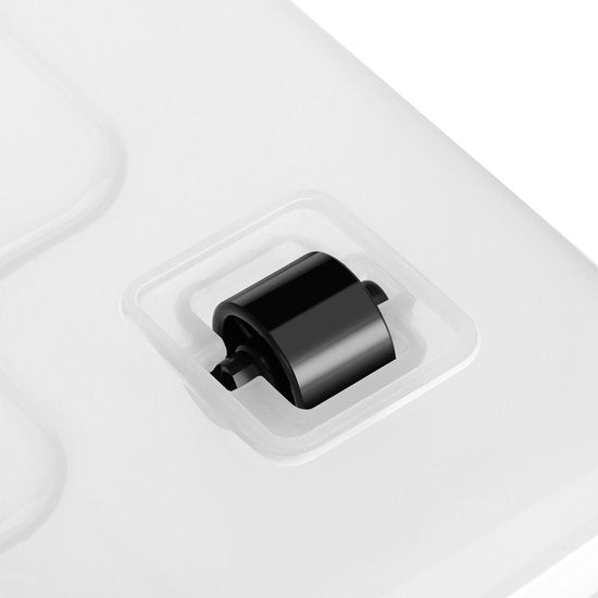 Boîte de rangement / Boîte de rangement 60 L - Plastique - 6 pièces - Couvercle inclus