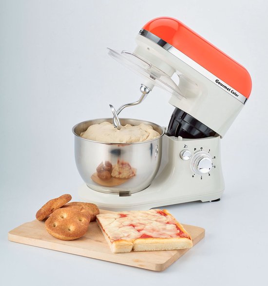Robot de cuisine Ariete Gourmet Color 1000W 4l Orange, Blanc