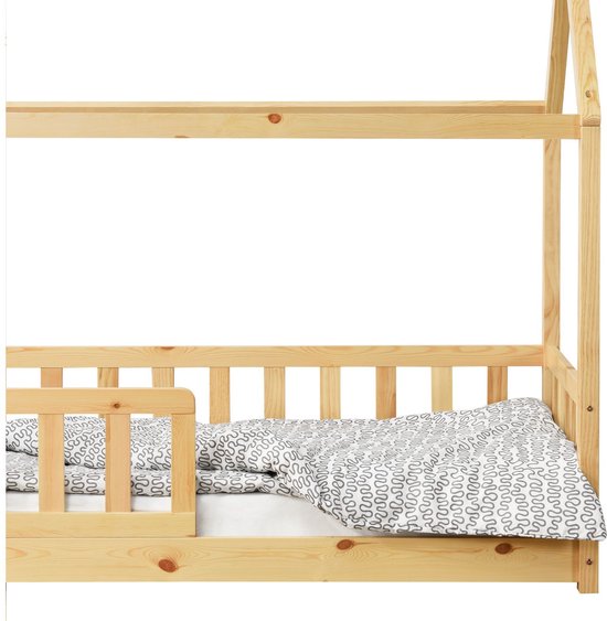 Lit enfant Marli - 80 x 160 cm - Couleur bois
