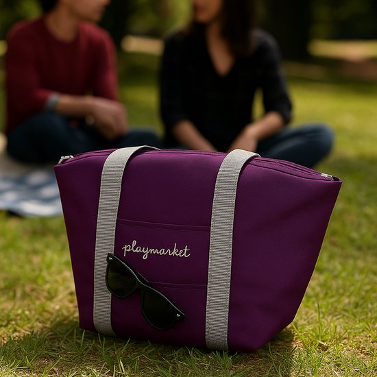 Sac isotherme Playmarket - 22,3 litres - Violet foncé