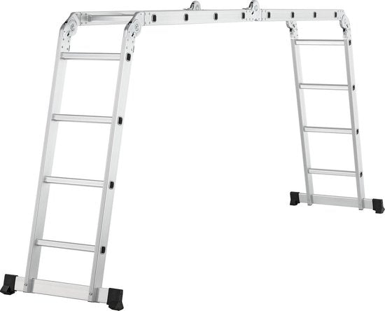 Échelle pliante multifonctionnelle 6 en 1 - 4.7M