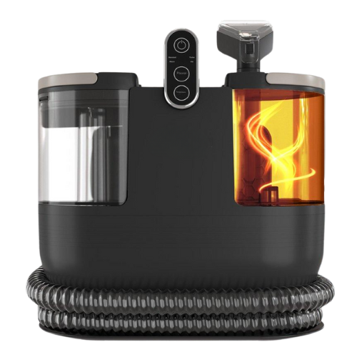 Nettoyeur multifonctions - Vapore - 1200W - Machine à nettoyer les tapis/canapés/meubles/sièges/taches portable - Noir