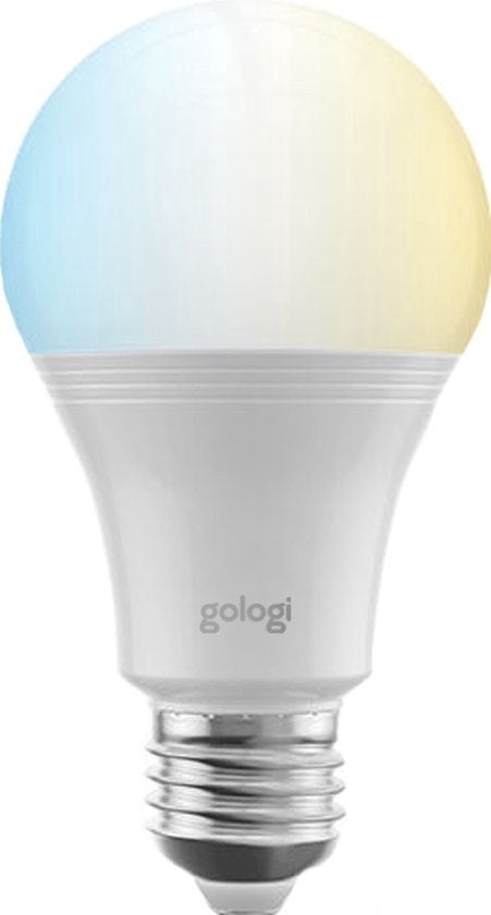 Gologi Smart e27 led bulb - Ampoule intelligente - Dimmable - Wifi - Lumière blanc chaud - CCT