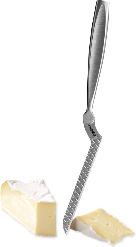 Couteau à fromage Boska Soft Monaco+ No.3 - Couteau à fromage à pâte molle - Couteau à brie - Lauréat - Acier inoxydable - Couteau à fromage lavable au lave-vaisselle - Ustensiles de cuisine - Accessoires de cuisine - - Garantie de 10 ans
