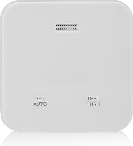 Smartwares FGA-13900 - Détecteur de qualité de l'air (dioxyde de carbone) - Alarme CO₂ - 85 dB - 3 capteurs - Alerte vocale