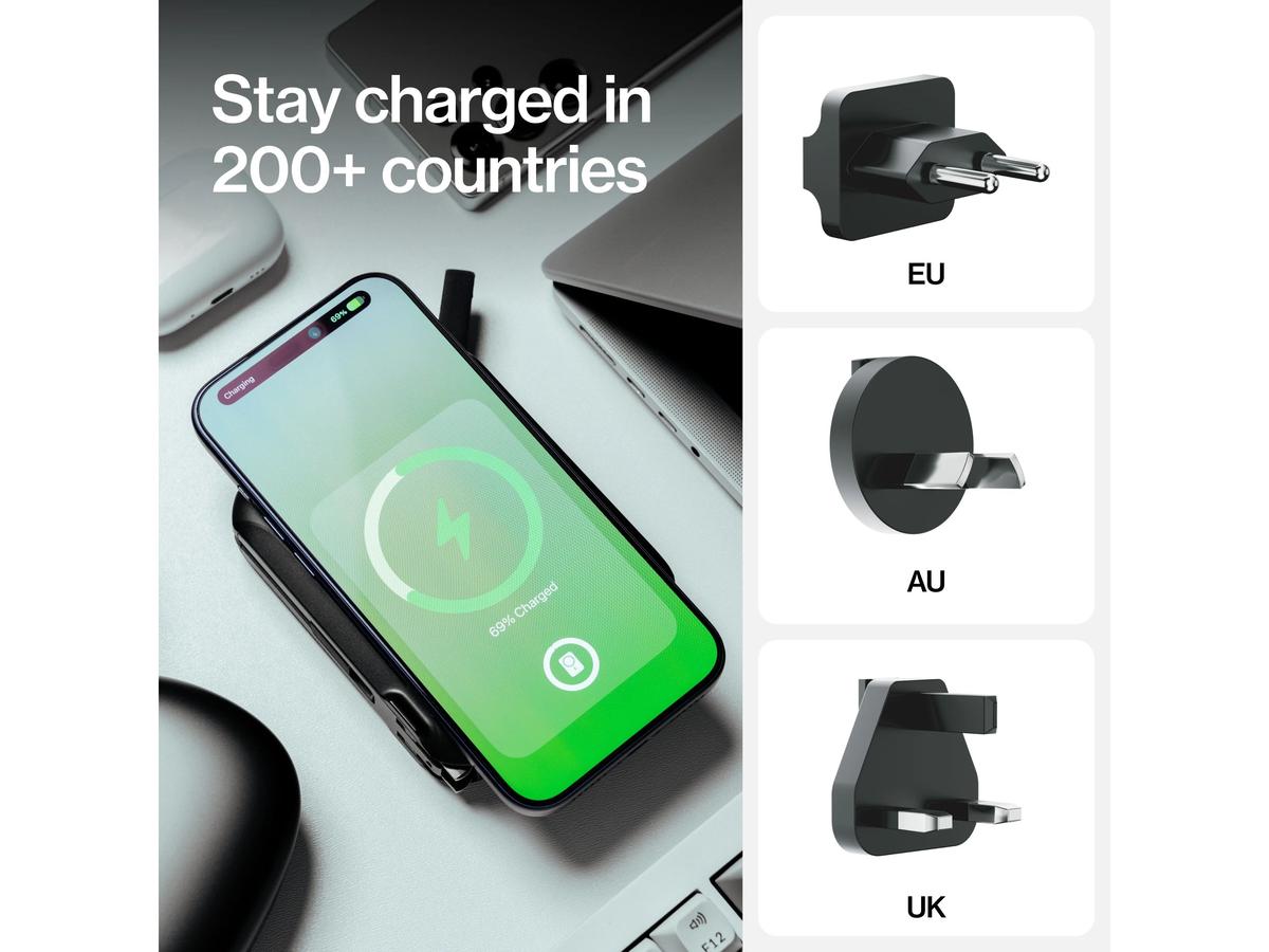 Batterie externe iBOOD SmartCharge Pro - 15 000 mAh - 60 W - Noir