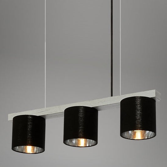 BRILONER - Lampe suspendue - 136 CM - Excl. 3X E14 - Antique Silver