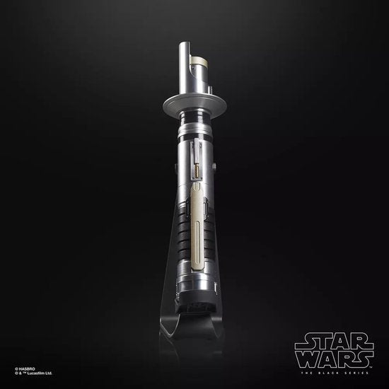 Hasbro Star Wars : Ahsoka Black Series - Réplique du sabre laser Force FX Elite d'Ezra Bridger - Figurine