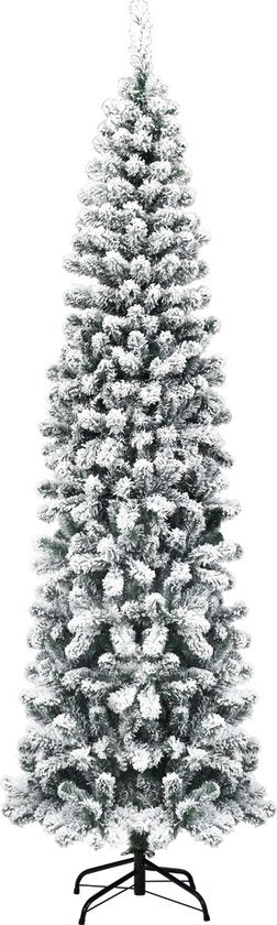 Coast Artificial Snow -Covered Christmas tree with 461 Zweigelalen 225 cm