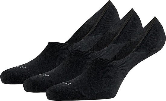 3 paires de chaussettes basses No Show - Chaussettes de pieds - 38 - Noir