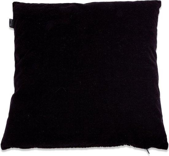 In The Mood Collection Madina Coussin décoratif - L50 x L50 cm - Noir